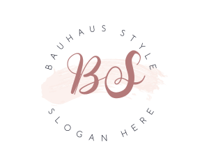 Watercolor Styling Makeup  logo design