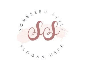 Watercolor Styling Makeup  logo design