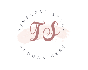 Watercolor Styling Makeup  logo design