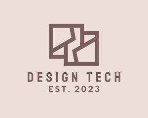 Geometric Interior Designer logo design