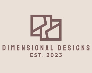 Geometric Interior Designer logo design