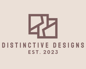 Geometric Interior Designer logo design