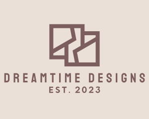 Geometric Interior Designer logo design