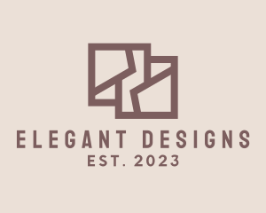 Geometric Interior Designer logo design