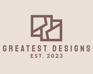 Geometric Interior Designer logo design