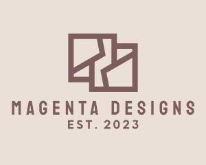 Geometric Interior Designer logo design