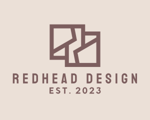 Geometric Interior Designer logo design