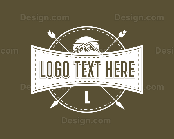 Mountain Adventure Hipster Logo