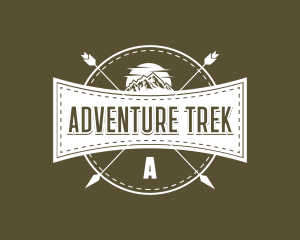 Mountain Adventure Hipster logo design