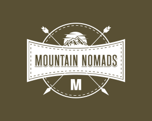 Mountain Adventure Hipster logo design