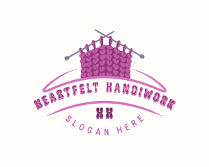 Sewing Needle Handmade logo