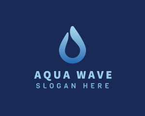 Water Liquid Droplet logo