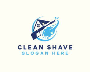 Splash Pressure Wash Cleaning logo design