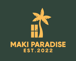 Vacation Resort Door  logo design