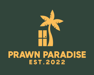 Vacation Resort Door  logo design