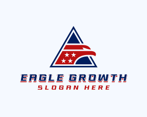 Military American Eagle logo design