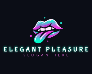 Sexy Lips Adult logo design