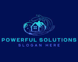 Home Power Washer logo design