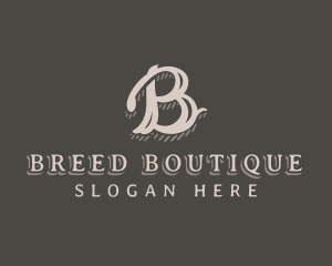 Antique Fashion Boutique logo design