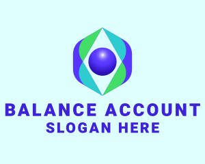 Global Accounting Sphere  logo design