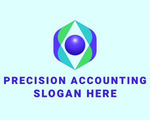 Global Accounting Sphere  logo design