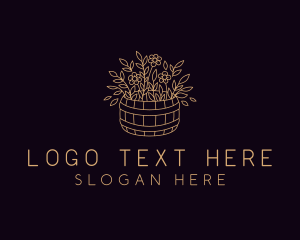 Garden Flower Plant logo