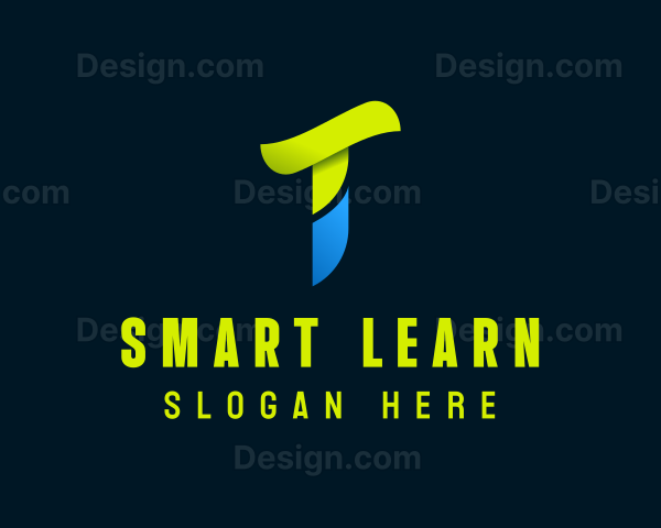 Startup Modern Letter T Firm Logo