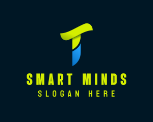 Startup Modern Letter T Firm  logo