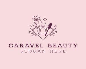 Mascara Feminine Beauty logo design