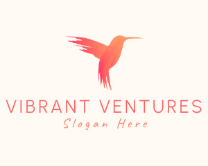 Hummingbird Gradient Paint logo