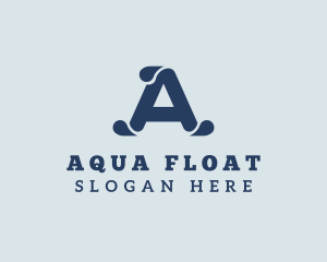 Water Droplet Liquid logo design