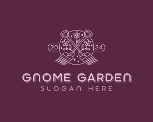 Garden Fork Planting logo design