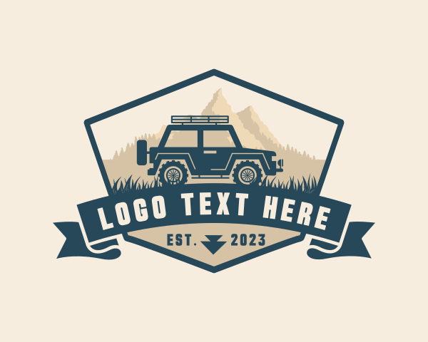 Travel Trip Jeep logo