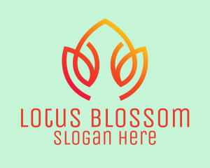 Orange Lotus Flower Spa  logo