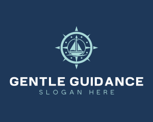 Nautical Compass Sailing logo