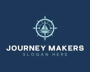 Nautical Compass Sailing logo