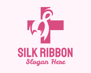 Breast Cancer Ribbon logo design