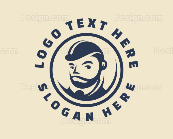 Handyman Guy Character Logo