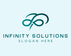 Mental Brain Infinity logo design