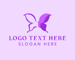 Beauty Couture Trend Butterfly Lady logo