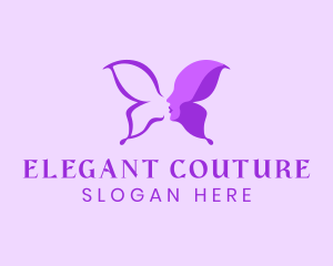 Beauty Couture Trend Butterfly Lady logo