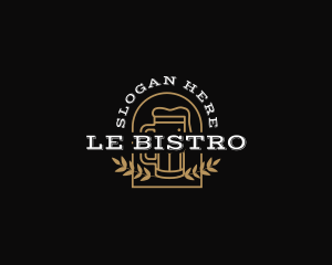 Bistro Bar Beer  logo design