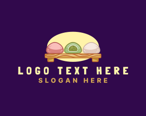 Mochi Bread Bun Logo