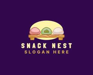 Mochi Bread Bun logo design