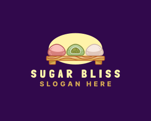 Mochi Bread Bun logo design