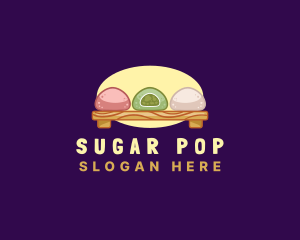 Mochi Bread Bun logo design