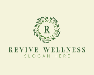 Organic Botanical Wellness logo design