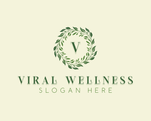 Organic Botanical Wellness logo design