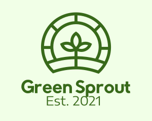 Green Seedling  Farm logo
