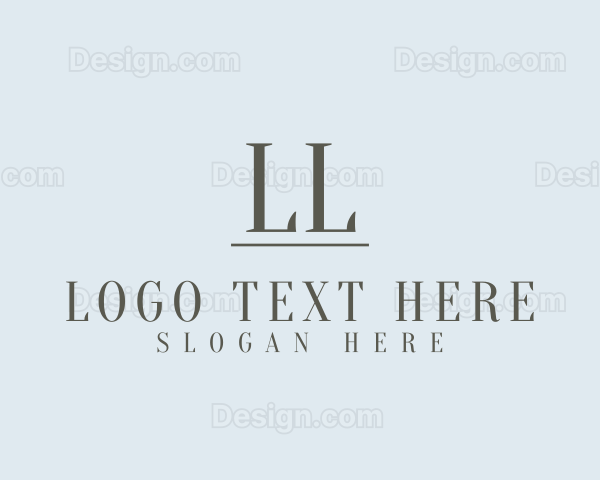 Minimalist Fashion Brand Logo